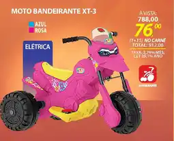 Lojas Cem Moto bandeirante xt-3 oferta