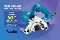 Lojas Cem Serra mármore makita 4100nh3 oferta