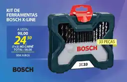 Lojas Cem Kit de ferramentas bosch x-line oferta