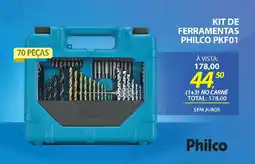 Lojas Cem Kit de ferramentas philco pkf01 oferta