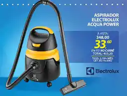 Lojas Cem Aspirador electrolux acqua power oferta