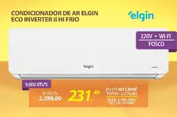 Lojas Cem Condicionador de ar elgin eco inverter ii hi frio oferta