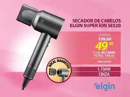Lojas Cem Secador de cabelos elgin super íon ses20 oferta