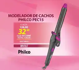 Lojas Cem Modelador de cachos philco pec15 oferta