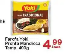 Rossi Supermercado Farofa Yoki Pronta Mandioca Temp. oferta