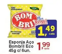 Rossi Supermercado Esponja Aço Bombril Eco oferta