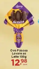 Rossi Supermercado Ovo Páscoal Lovare ao Leite oferta
