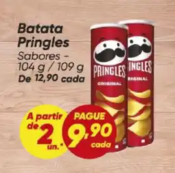 Dia Batata Pringles Sabores oferta