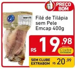 Extrabom Supermercados Filé de Tilápia sem Pele Emcap oferta
