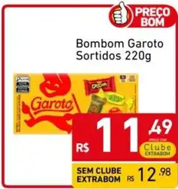 Extrabom Supermercados Bombom Garoto Sortidos oferta