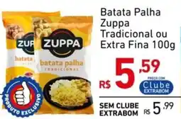 Extrabom Supermercados Batata Palha Zuppa Tradicional ou Extra Fina oferta