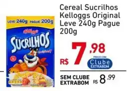 Extrabom Supermercados Cereal Sucrilhos Kelloggs Original oferta