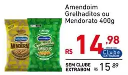 Extrabom Supermercados Amendoim Grelhaditos ou Mendorato oferta