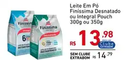 Extrabom Supermercados Leite Em Pó Finíssima Desnatado ou Integral Pouch oferta