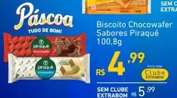 Extrabom Supermercados Biscoito Chocowafer Sabores Piraquê oferta