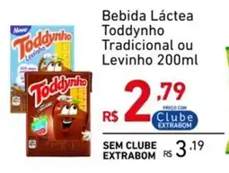 Extrabom Supermercados Bebida Láctea Toddynho Tradicional ou Levinho oferta