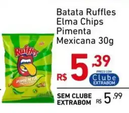 Extrabom Supermercados Batata Ruffles Elma Chips Pimenta Mexicana oferta