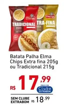 Extrabom Supermercados Batata Palha Elma Chips oferta