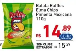 Extrabom Supermercados Batata Ruffles Elma Chips Pimenta Mexicana oferta