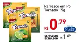Extrabom Supermercados Refresco em Pó Tornado oferta