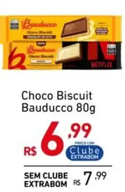 Extrabom Supermercados Choco Biscuit Bauducco oferta