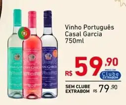 Extrabom Supermercados Vinho Português Casal Garcia oferta