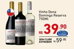 Extrabom Supermercados Vinho Dona Dominga Reserva oferta