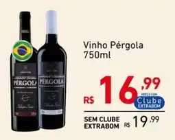 Extrabom Supermercados Vinho Pérgola oferta