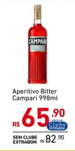 Extrabom Supermercados Aperitivo Bitter Campari oferta