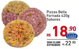 Extrabom Supermercados Pizzas Bella Fornada Sabores oferta