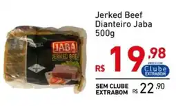 Extrabom Supermercados Jerked Beef Dianteiro Jaba oferta