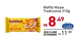 Extrabom Supermercados Waffle Waaw Tradicional oferta
