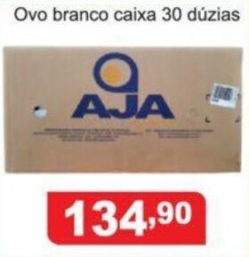 Calvo Atacadista Ovo Branco caixa 30 duzias oferta