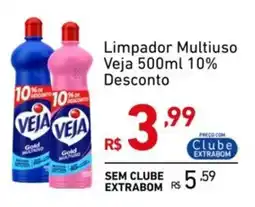 Extrabom Supermercados Limpador Multiuso Veja oferta