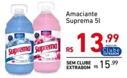 Extrabom Supermercados Amaciante Suprema oferta