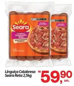 Fort Atacadista Linguiça Calabresa Seara Reta oferta