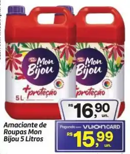 Fort Atacadista Amaciante de Roupas Mon Bijou oferta