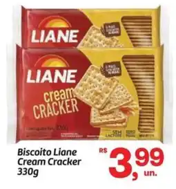 Fort Atacadista Biscoito Liane Cream Cracker oferta