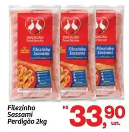 Fort Atacadista Filezinho Sassami Perdigão oferta