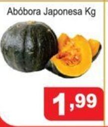 Calvo Atacadista Abobora Japonesa 1kg oferta