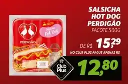 Supermercado Cubatao Salsicha hot dog perdigão oferta