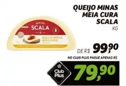 Supermercado Cubatao Queijo minas meia cura scala oferta