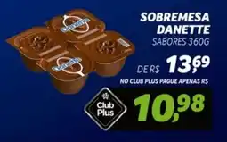 Supermercado Cubatao Sobremesa danette sabores oferta