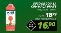 Supermercado Cubatao Suco de goiaba com maçã prat's oferta