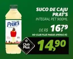 Supermercado Cubatao Suco de caju prat's integral pet oferta