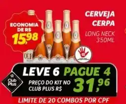 Supermercado Cubatao Cerveja cerpa long neck oferta