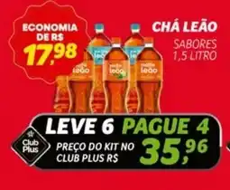 Supermercado Cubatao Chá leão sabores oferta