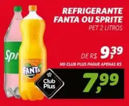 Supermercado Cubatao Refrigerante fanta ou sprite oferta