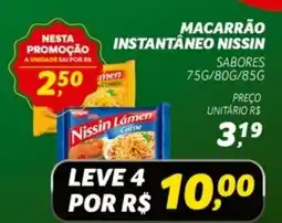 Supermercado Cubatao Macarrão instantaneo nissin oferta
