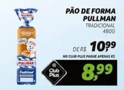 Supermercado Cubatao Pão de forma pullman tradicional oferta